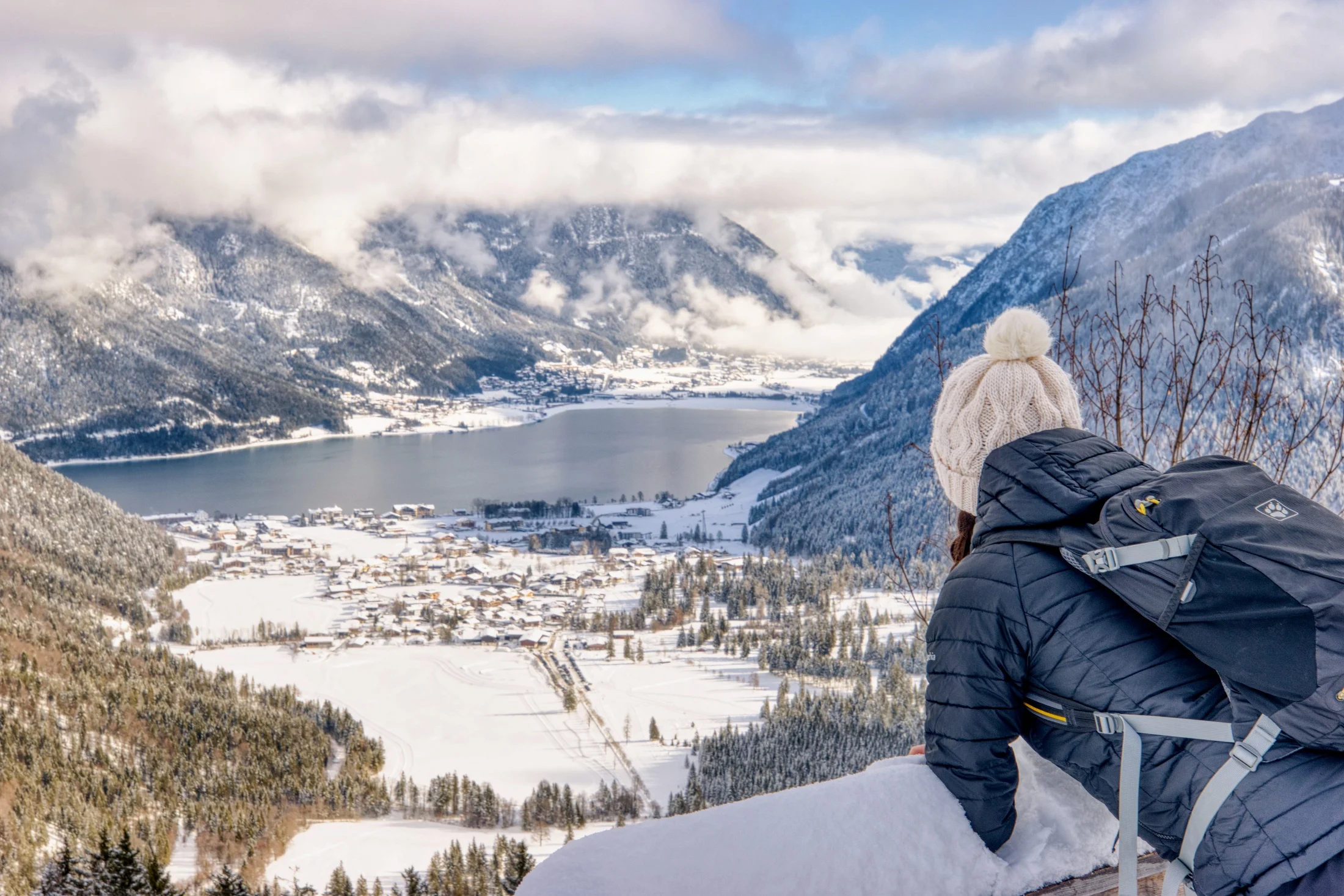 Winter in den Bergen